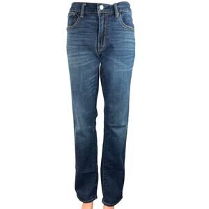 Lucky Brand 221 Women's Blue Denim High Rise Stretchable Straight Jeans Sz 32\34